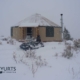 yurt winter